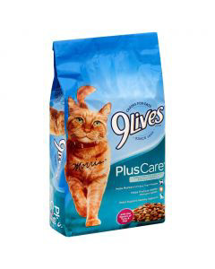 9Lives Plus Care Dry Cat Food Tuna Egg 3.15 lb