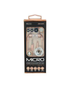 Sentry Micro Stereo In Ear Buds With Mic Assorted