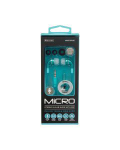 Sentry Micro Stereo In Ear Buds With Mic Assorted