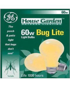 Ge 60w Bug Light 2 Pk