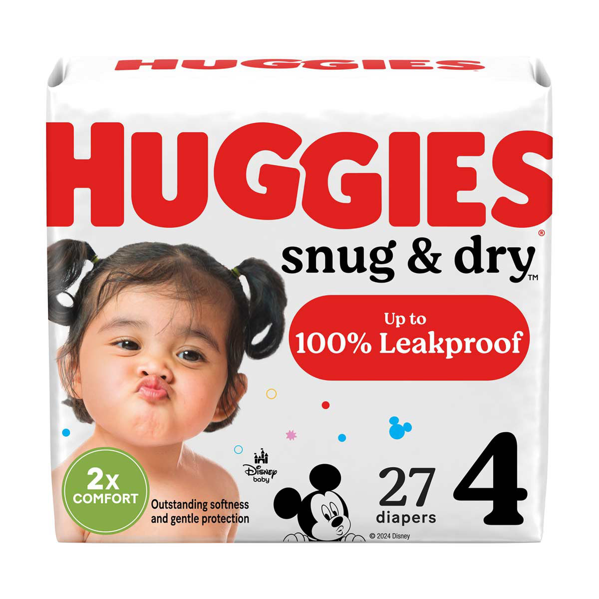  Huggies OverNites - Pañales talla 4, paquete grande, 60  unidades : Bebés