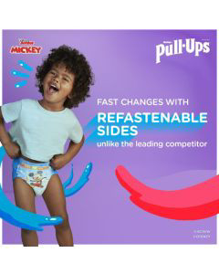 Huggies Pull-Ups® Girl Size: 4-5T; Quantity: 70 Day / Night Training Pants,  price tracker / tracking,  price history charts,   price watches,  price drop alerts