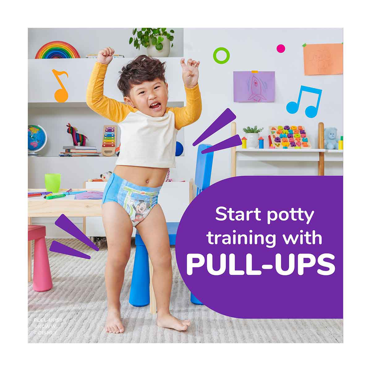 Girls' Potty Training Pants, 4T-5T, 17 units – Pull-Ups : Training pants