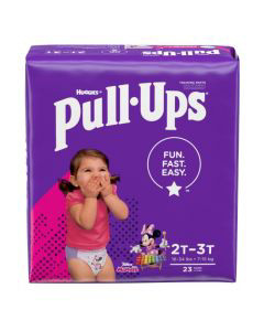 Pull-Ups Girls' Nighttime Potty Training Pants Training Underwear, 2T-3T,  21 Ct