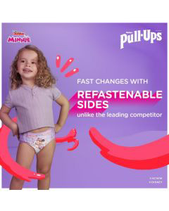 Pull-Ups Training Pants for Girls with Learning Design, 2T/3T