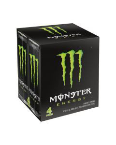  Monster Energy Drink, Green, Original, 16 Fl Oz (Pack