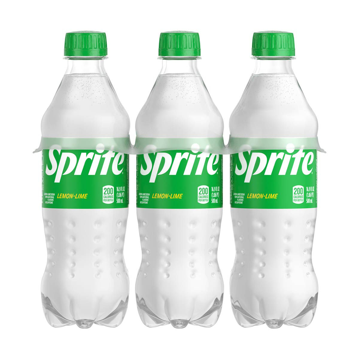 Sprite Lemon Lime Soda Soft Drinks, 16.9 Fl Oz, 6 Pack