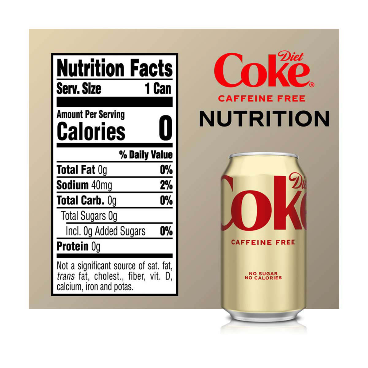 Diet Coke Caffeine Free Soda Soft Drink, 20 fl oz, 20 Pack