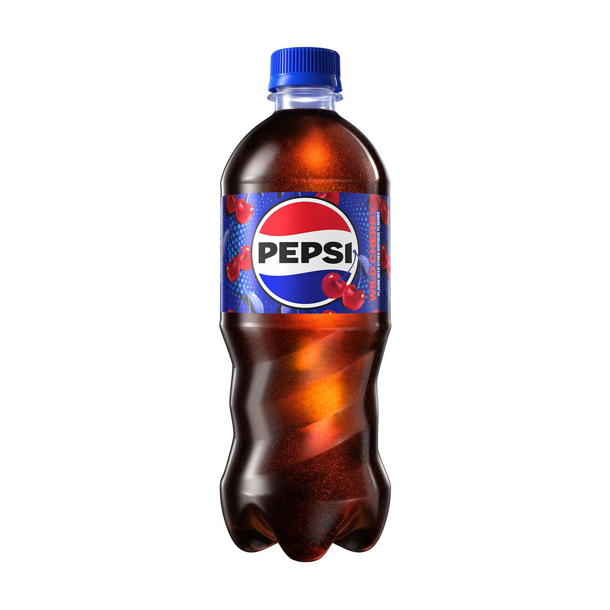 Pepsi-Cola-Wild-Cherry-Soda,-20-fl-oz-Bottle,-1-ct