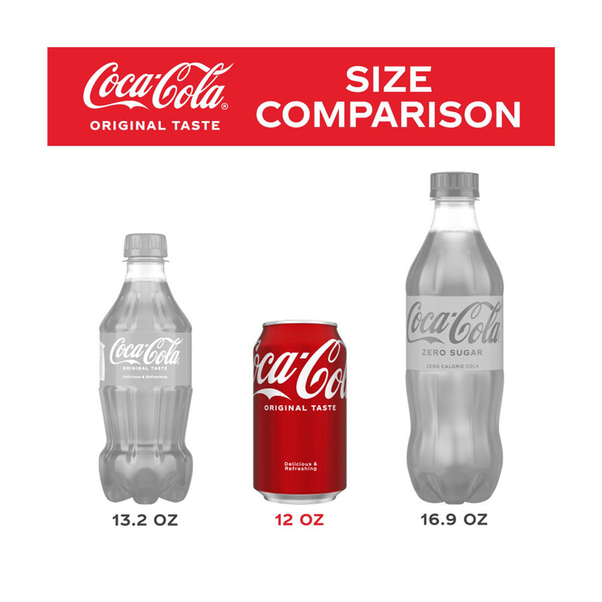Coca-Cola® Zero Sugar Soda Bottles, 6 pk / 16.9 fl oz - Baker's