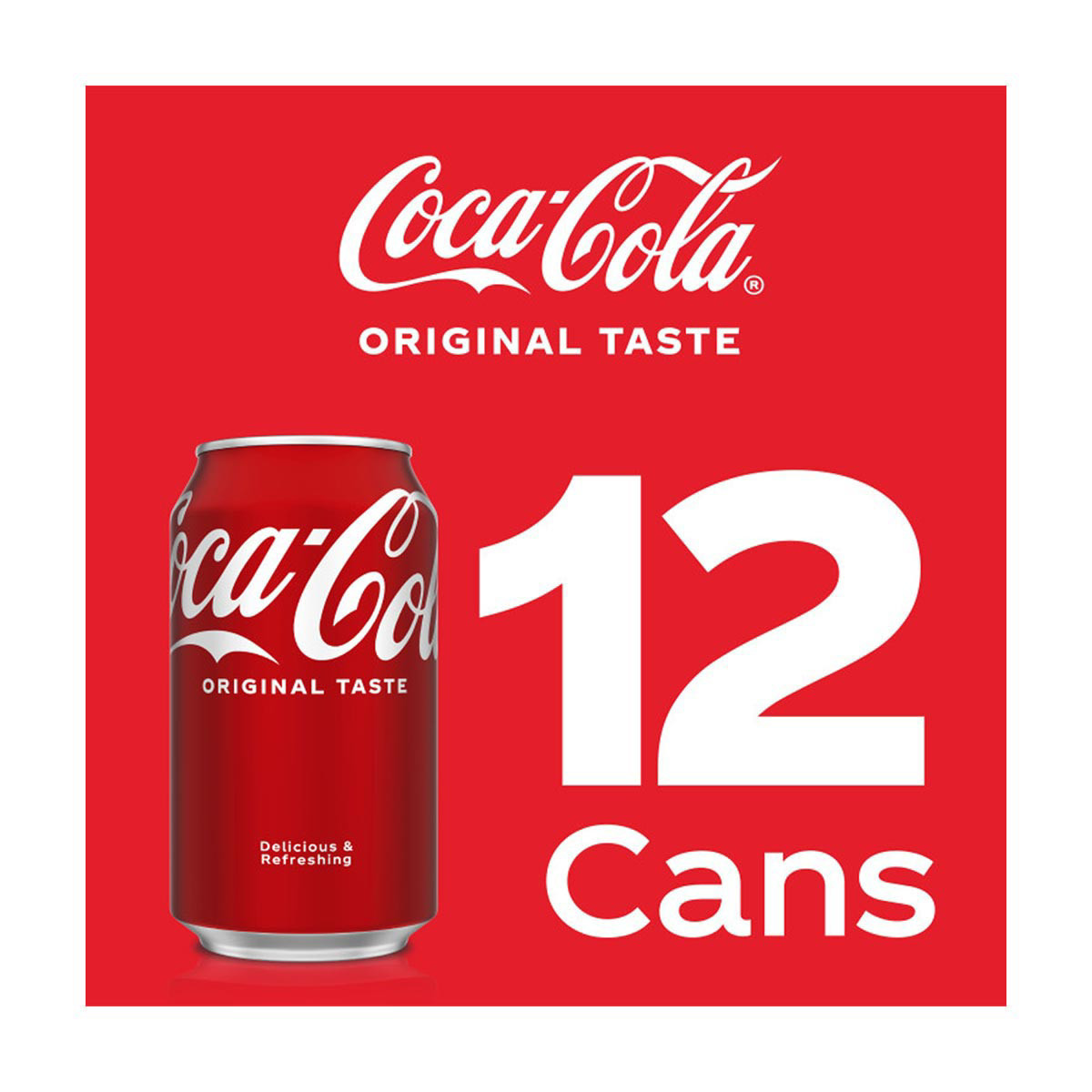 Coca-Cola® Zero Sugar Soda Cans, 12 pk / 12 fl oz - City Market