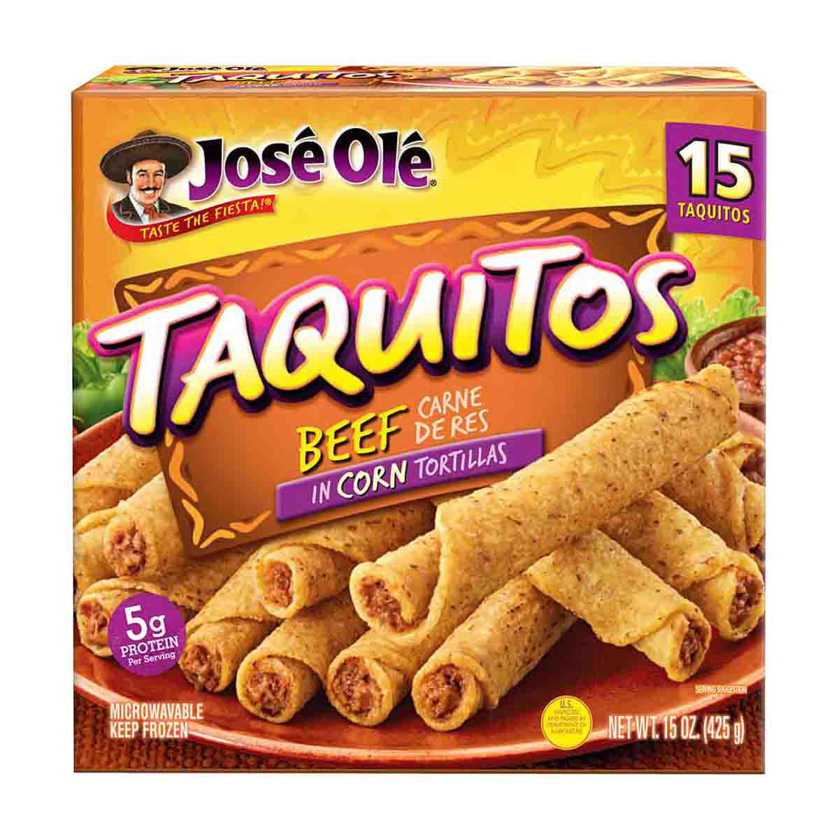 Jose Ole Beef Corn Taquito, 15oz