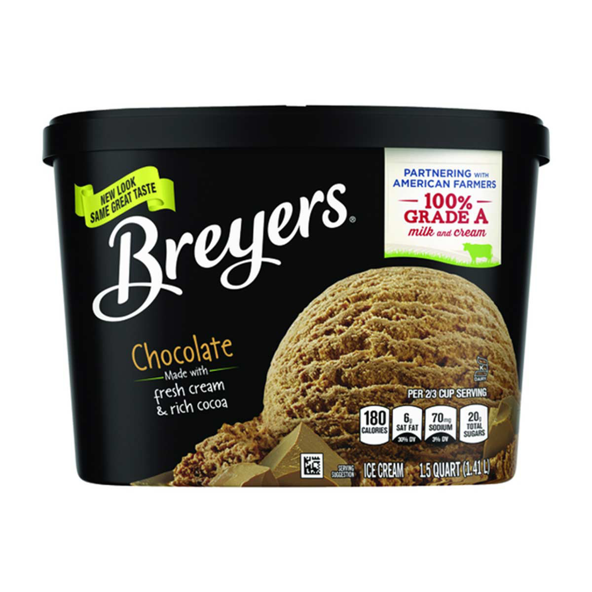 Breyers Classics Ice Cream Chocolate Ice Cream 20 oz