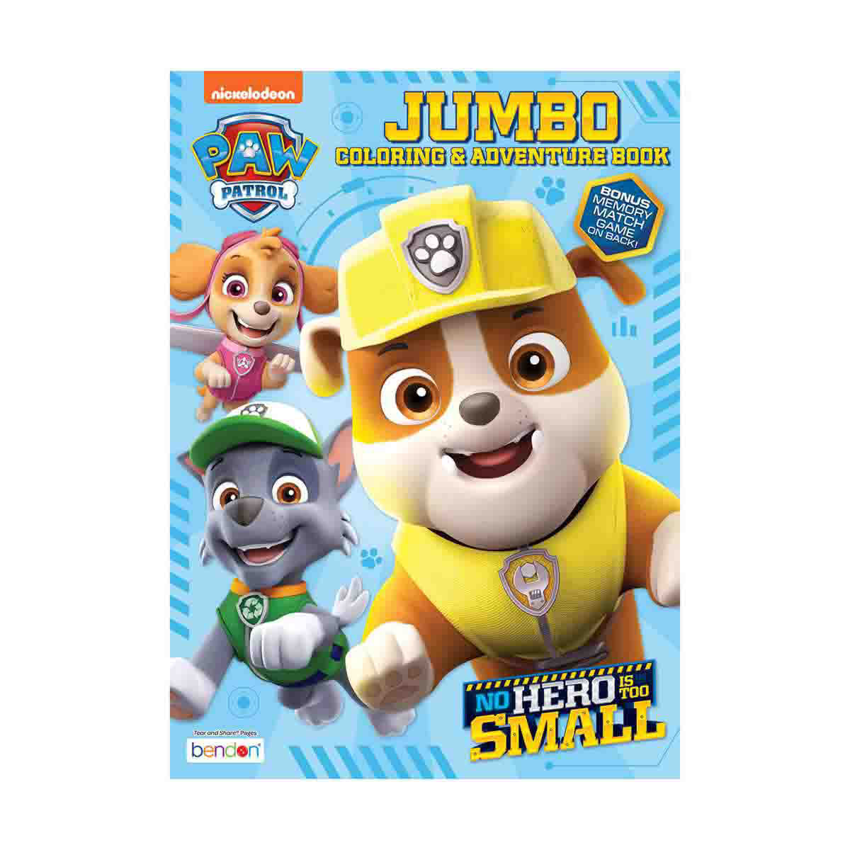 Bendon Jumbo Paw Patrol Coloring & Activity Book