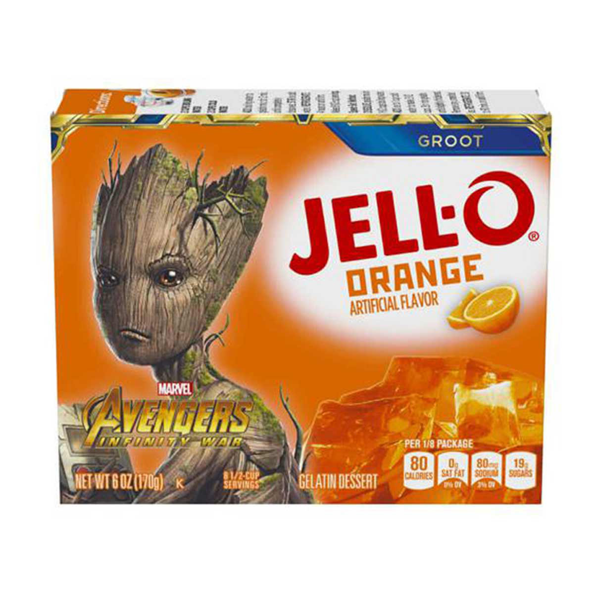 Jello Pudding Orange, 20 oz