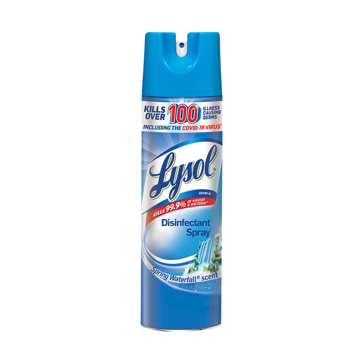 Lysol Disinfectant Spray, Spring Waterfall, 19 fl oz