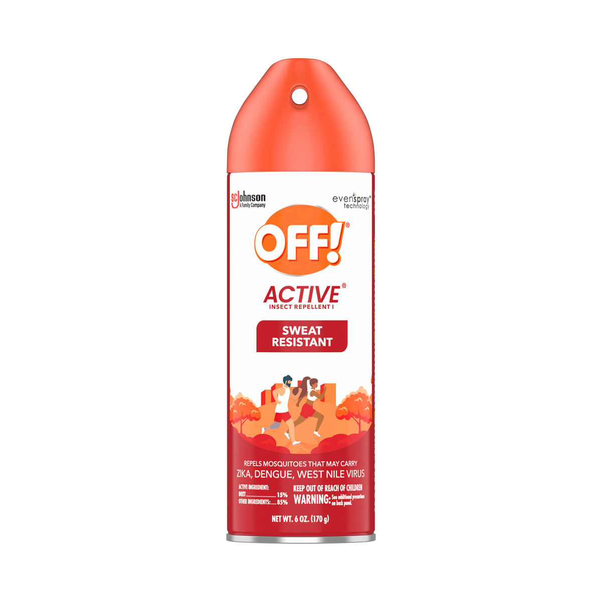 OFF! Active Mosquito Repellent I, 6 oz