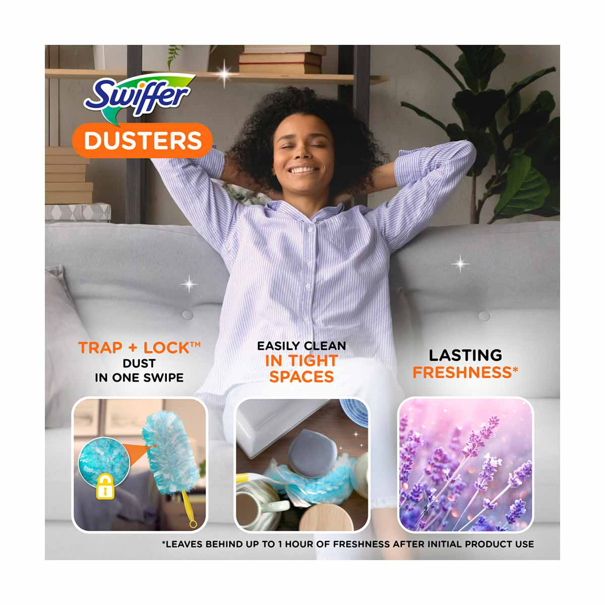 Swiffer® Dusters with Febreze Lavender Multi-Surface Duster Refills, 10 ct  - Harris Teeter