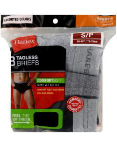 Men's Hanes tag less boxer briefs