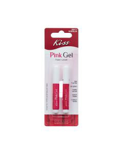 Kiss Pink Gel Nail Glue, 2 Count, 0.14 Oz