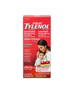 Infants' Tylenol Oral Suspension, Cherry, 2 Fl. Oz