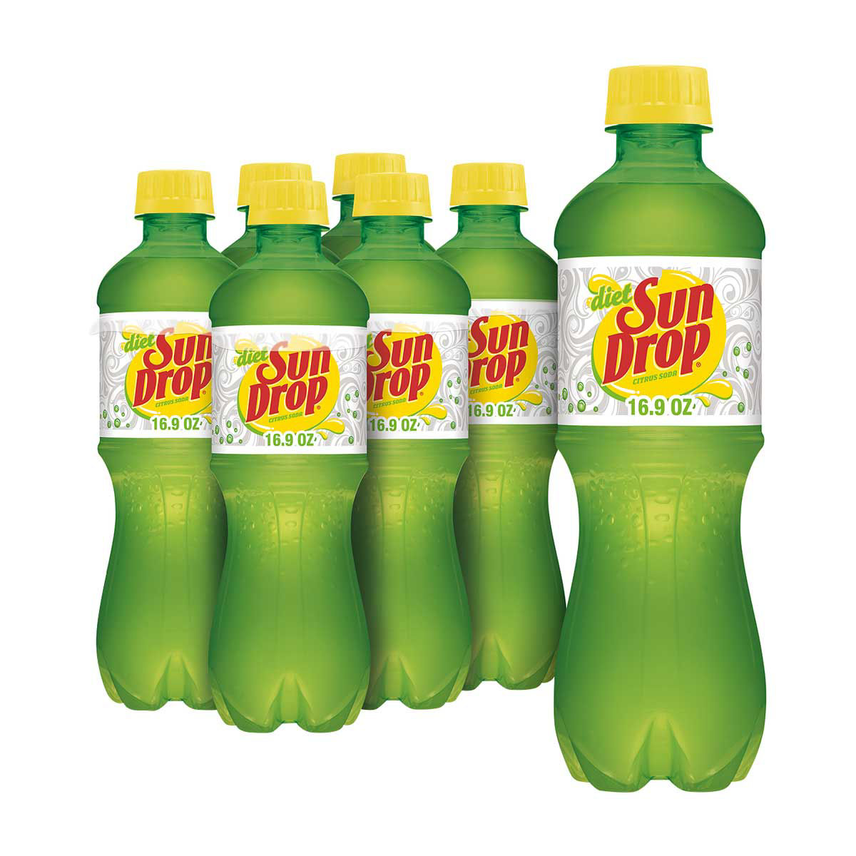 Buy Sun Drop Diet Citrus Soda, 16.9 oz bottles - 6 pk from Dollar ...