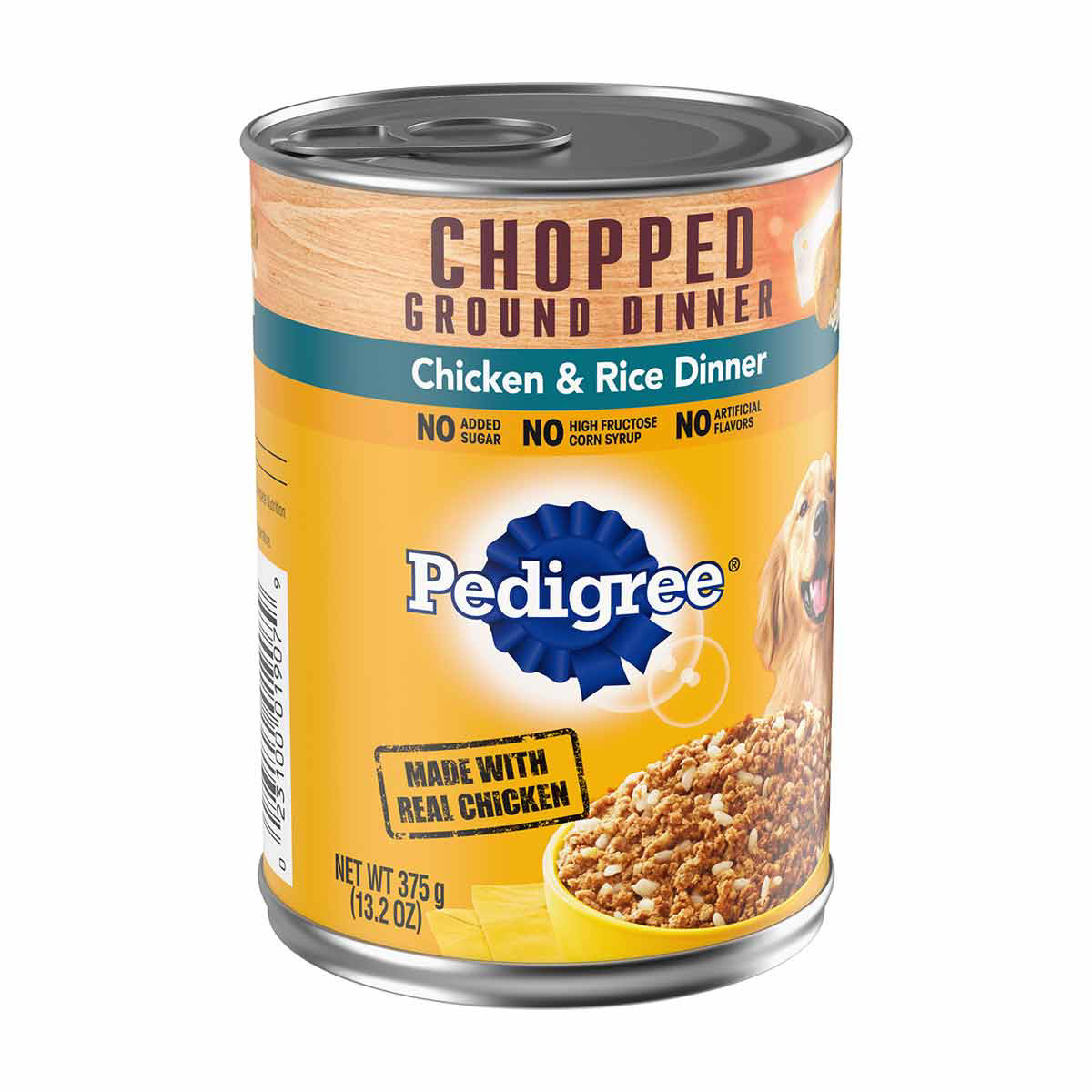 Pedigree chicken and rice canned store dog food