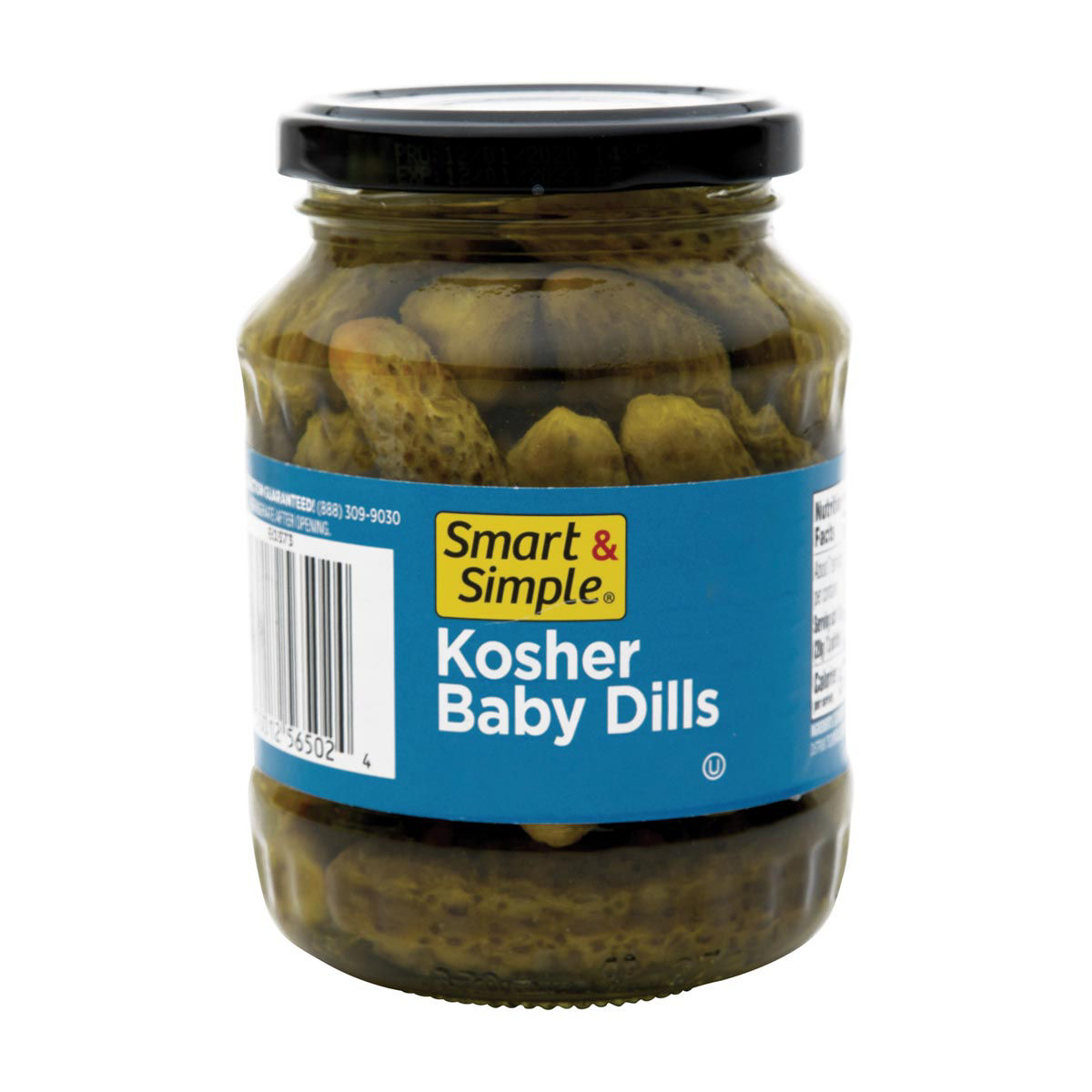 Smart & Simple Kosher Baby Dills, 12 Oz. Dollar General Inventory