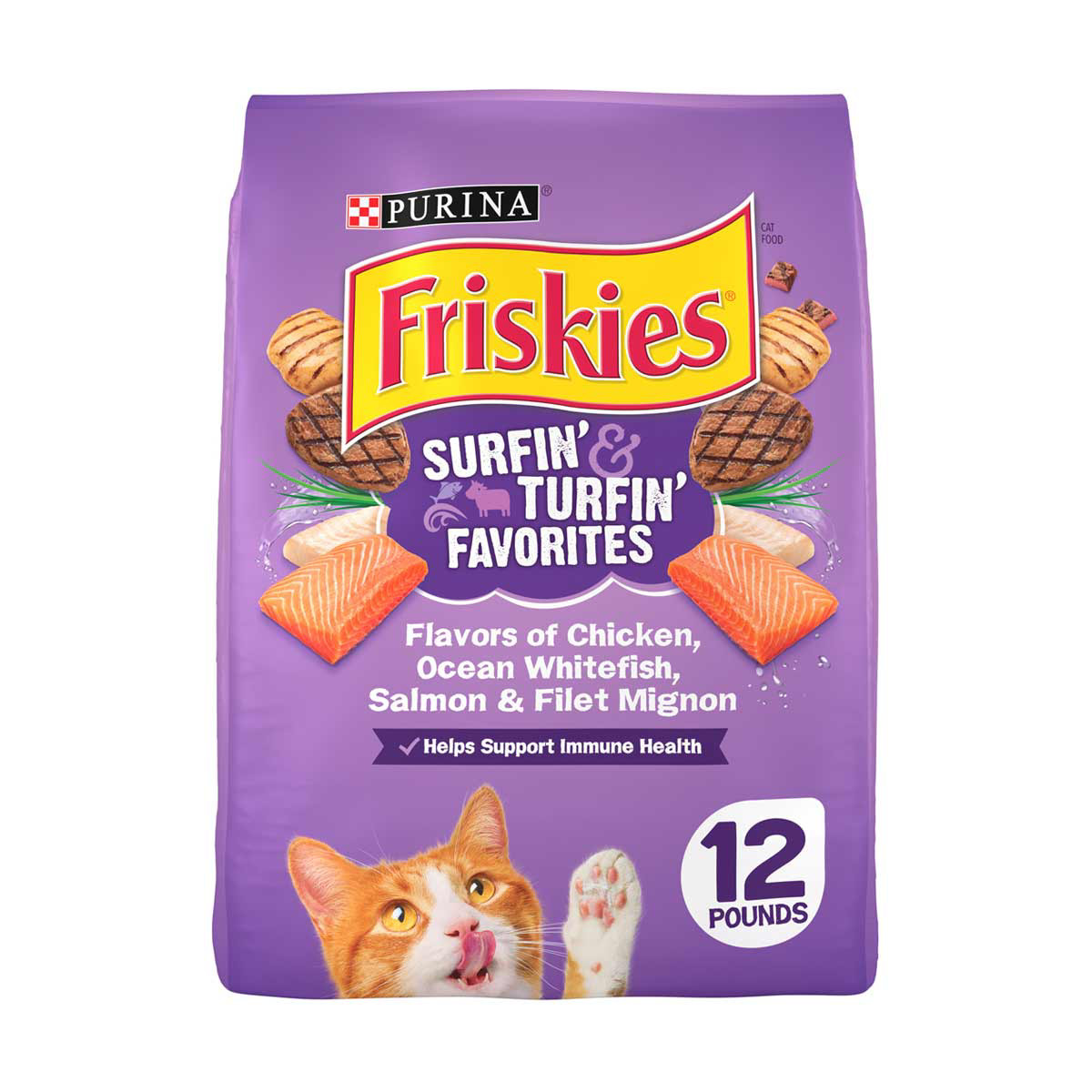 50 lb bag of dry cat food best sale