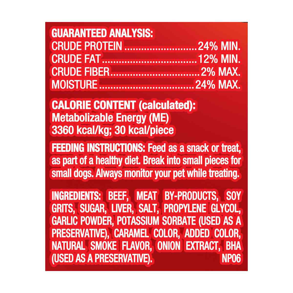 Pup Peroni Original Beef Flavor Dog Treats 2.5 oz