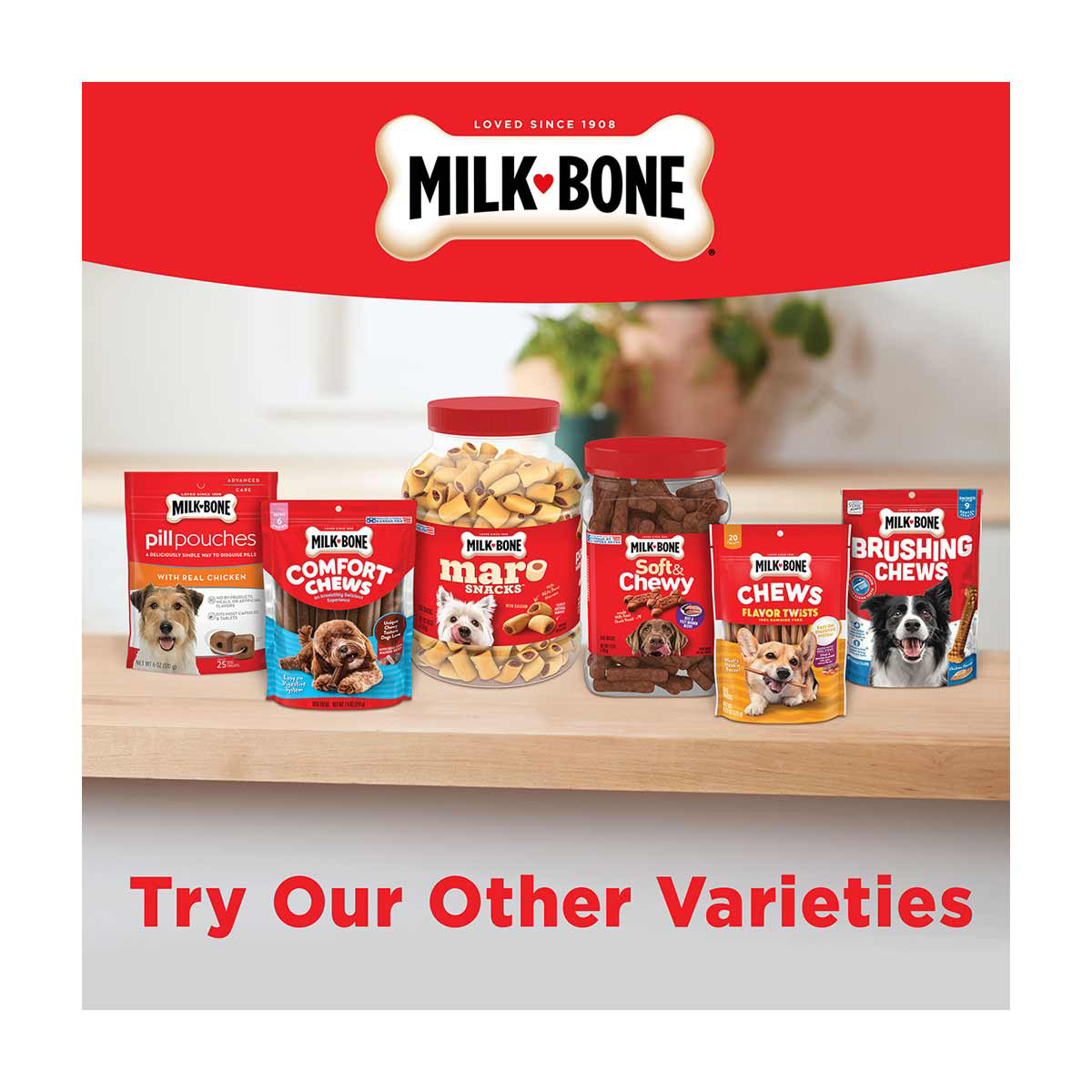 Milk Bone Soft Chewy Beef Filet Mignon Recipe Dog Treats 2.7 oz