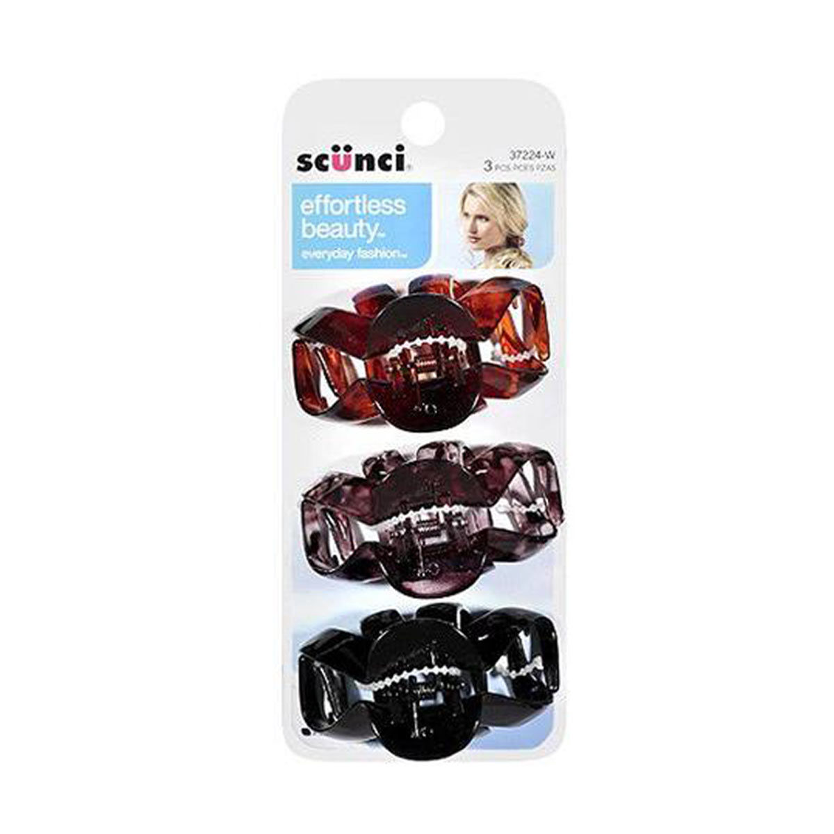Scunci-Effortless-Beauty-Hair-Clips,-3-ct