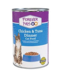 Forever Pals Chicken Tuna Cat Food 22 Oz