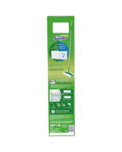 Swiffer Sweeper Dry + Wet All Purpose Floor Mopping & Cleaning Starter Kit,  1 Mop 