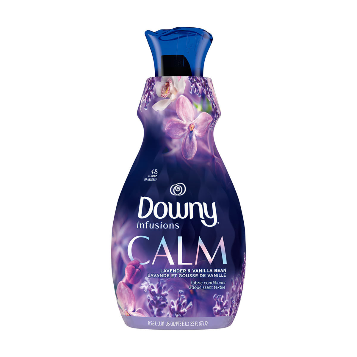 Downy Infusions Liquid Fabric Softener, Calm, Lavender & Vanilla Bean