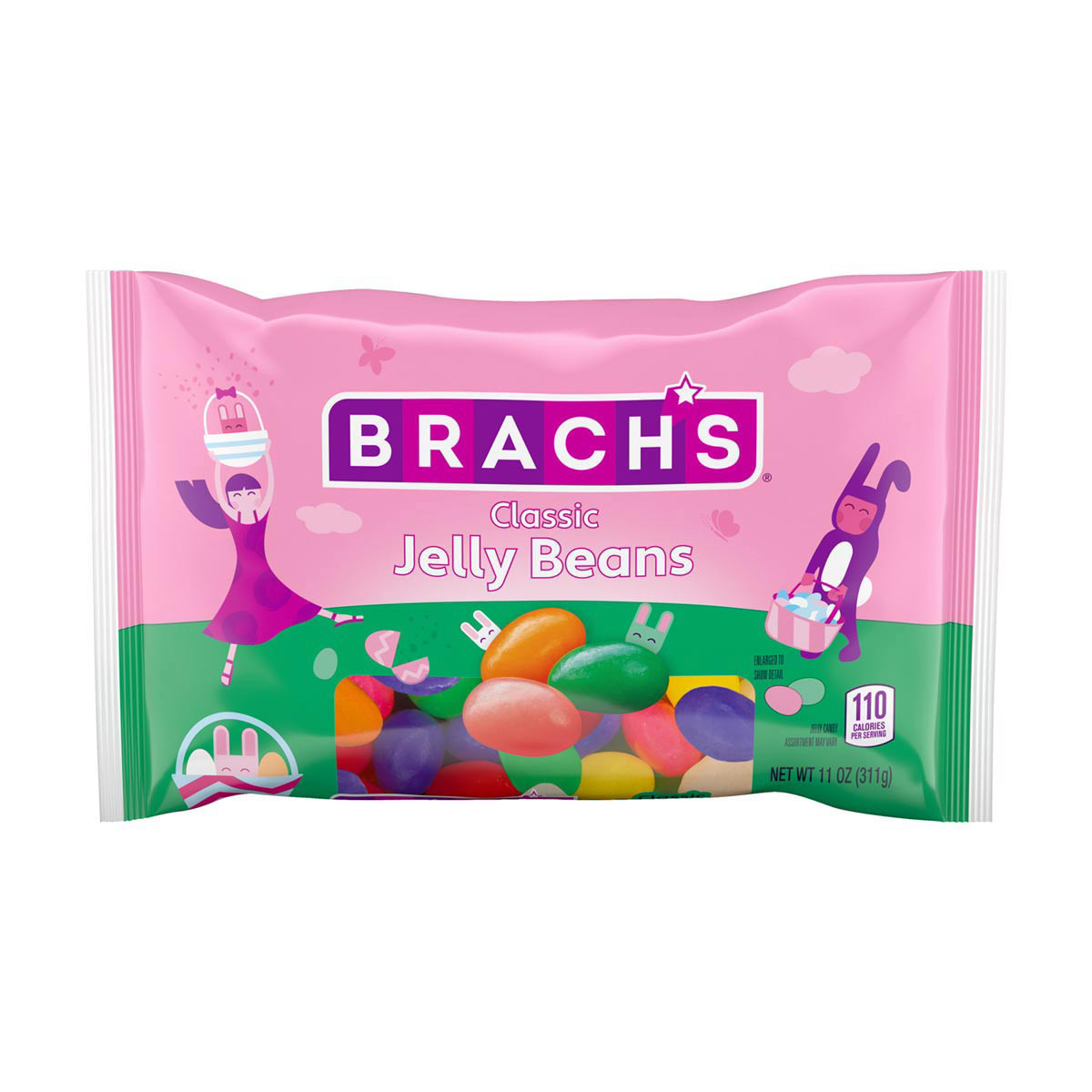 Brach's Filled Raspberries Holiday Hard Candies 8 Oz. Bag