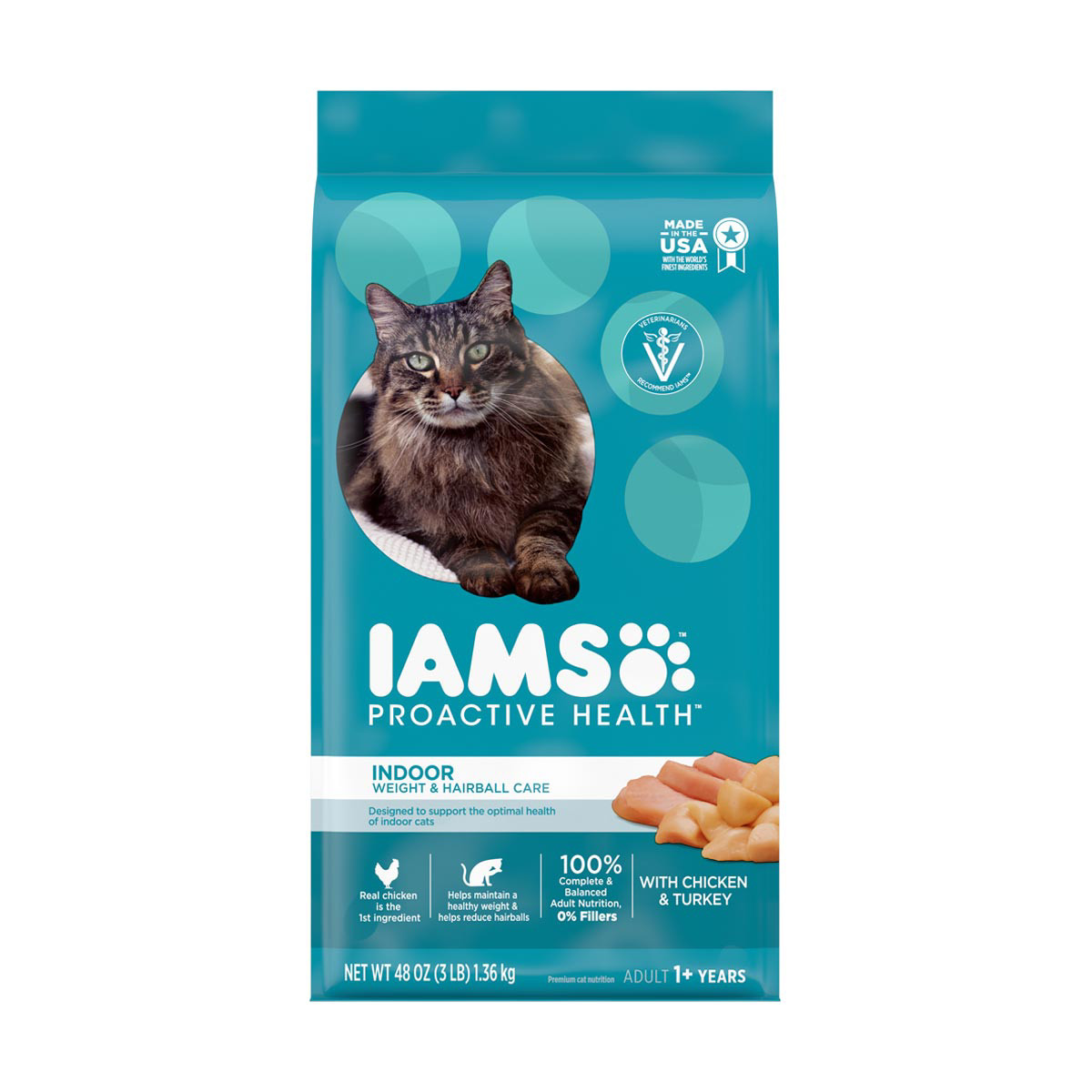 Iams indoor weight clearance and hairball control recall