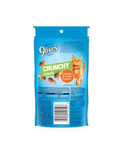 9Lives Crunchy Cat Treats Chicken Turkey 2.1 oz