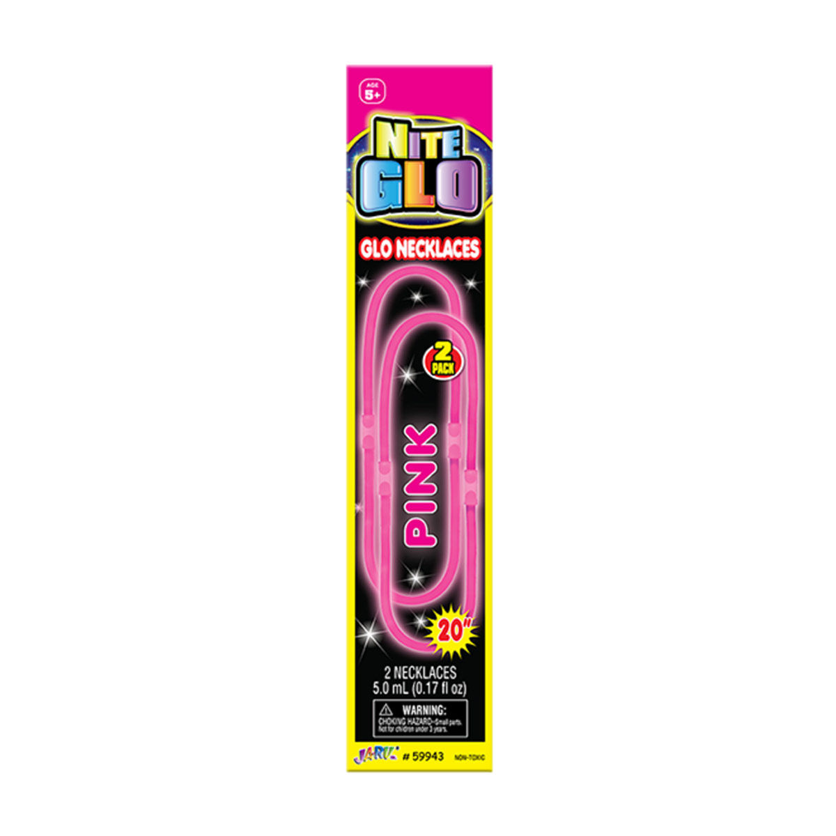 Ja-Ru-Nite-Glo-Necklaces,-2-ct,-Assorted