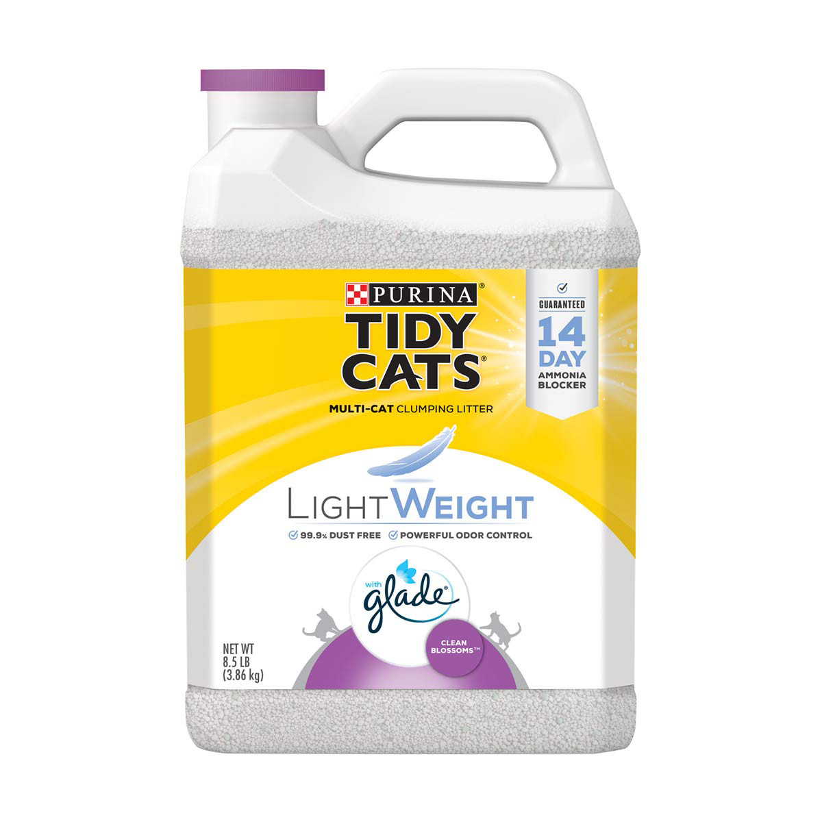 Glade lightweight 2024 cat litter