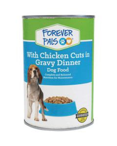 Forever Pals Chicken Gravy Dog Food 22 Oz