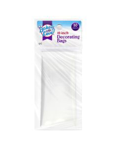 Baked With Love 12 Inches Icing Bag, 10 Ct