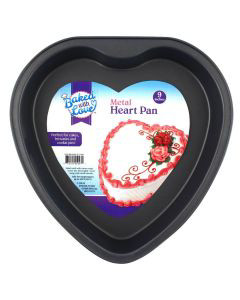 Baked with Love Heart Shape Baking Pan 1 Count