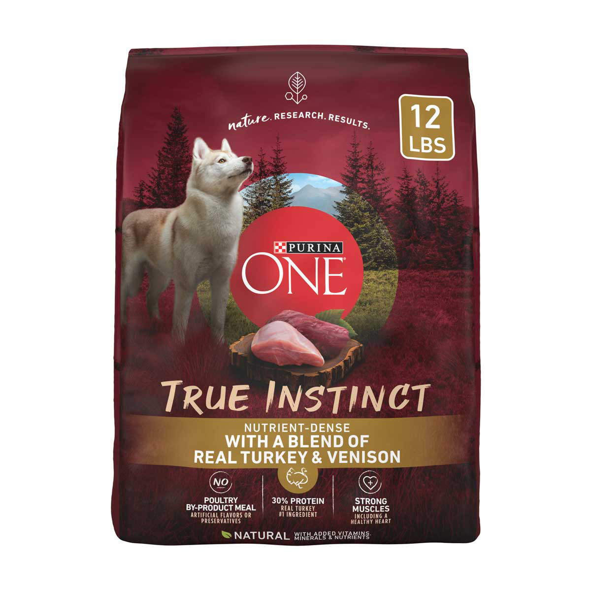 Purina One True Instinct With A Blend Of Real Turkey And Venison