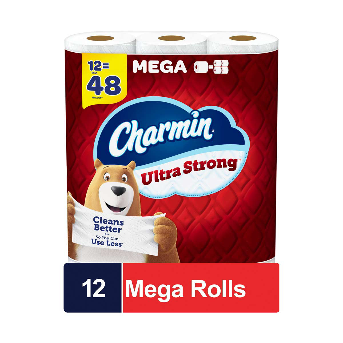 Charmin Ultra Strong Toilet Paper 12 Mega Rolls