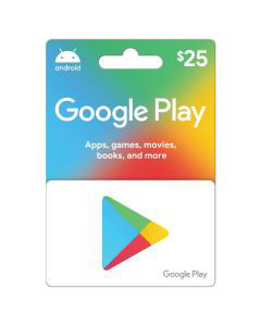 Google Play Gift Card $25