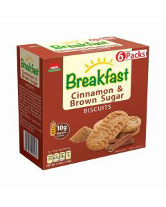 Sobisk Cinnamon & Brown Sugar Breakfast Biscuits, 6 Pack