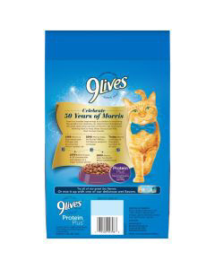 9Lives Protein Plus Dry Cat Food 3.47 lb Bag