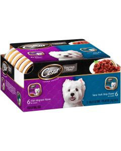 Cesar dry dog food best sale filet mignon