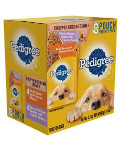 Pedigree dog food pouches best sale